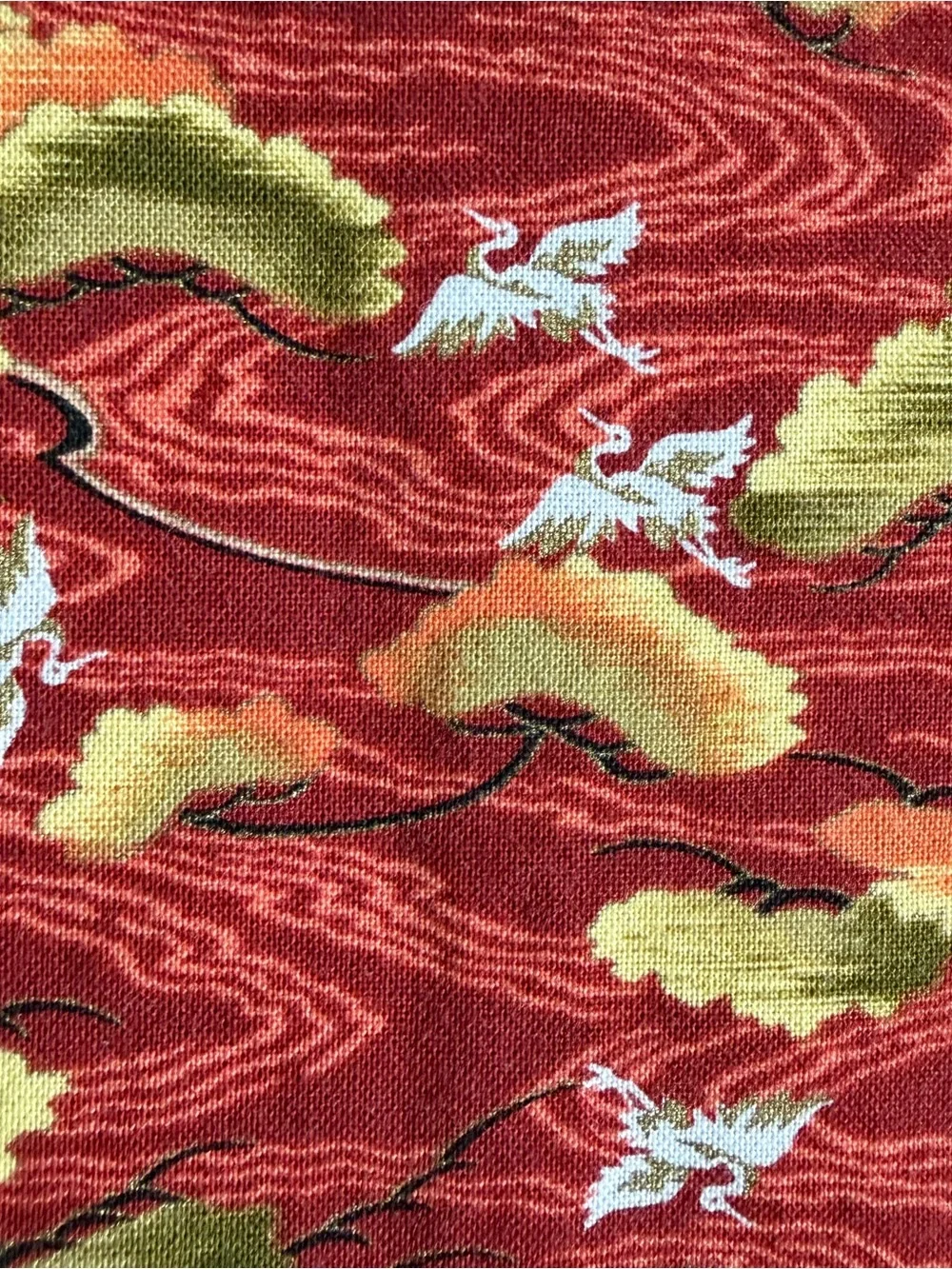Handmade Autumn Patchwork Quilt 40” Wall Hanging Table Topper Fall Decor